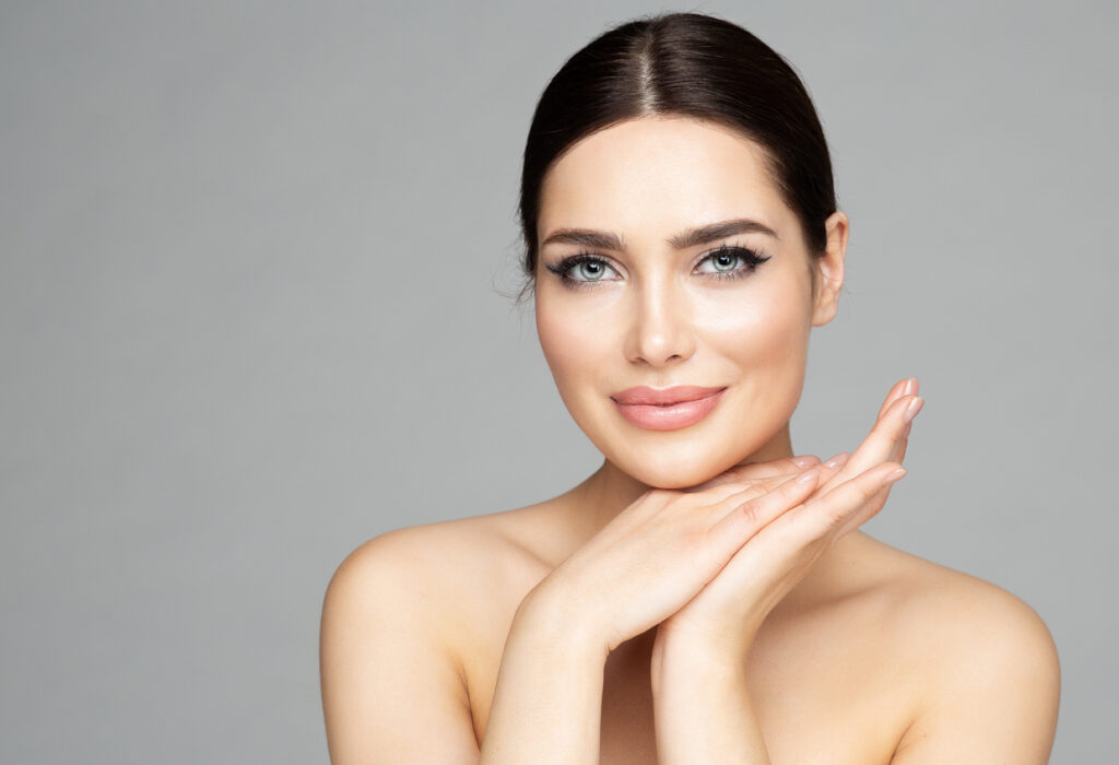 Natural-looking JUVÉDERM facial enhancement result.